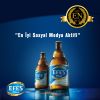 Sosyal medyanın en aktifi; Efes Pilsen