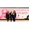 Mercedes-Benz Travego Meme Kanseriyle Mücadelede Yolculuğunda