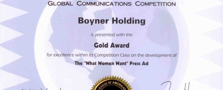 Boyner Holding'e Global İletişim Ödülü