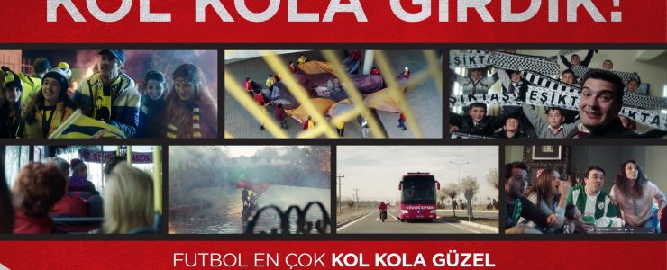 Coca-Cola milyonlarca taraftarla kol kola