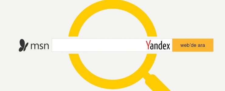 Yandex, MSN.com’un arama motoru oldu