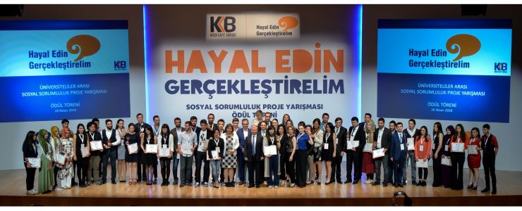 "Hayal Edin Gerçekleştirelim" yarışmasının ödülleri sahiplerini buldu