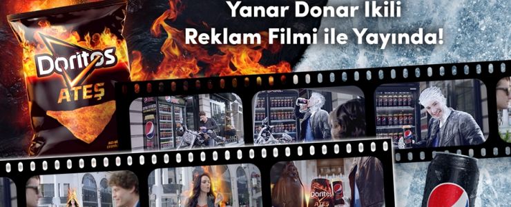 Yepyeni Yanar Donar ikili: Doritos Ateş ve Pepsi Max