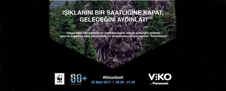 25 Mart günü ışıkları bir saatliğine kapatıyoruz