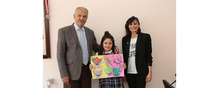 Sağlıklı Adımlar Projesi’nin minikleri dengeli beslenmeyi anlattılar