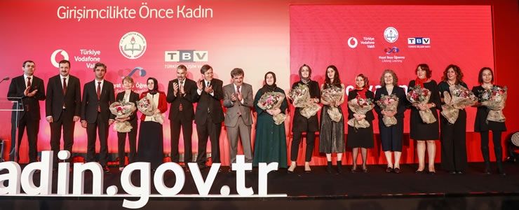 “Girişimcilikte Önce Kadın” projesi ödüllendirildi