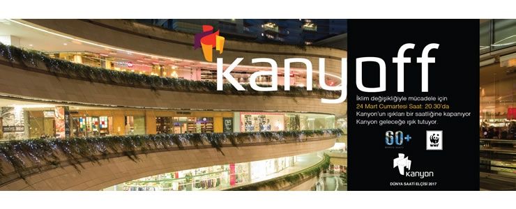 Dünyamıza sahip çıkmak için Kanyon’da ışıklar kapanıyor