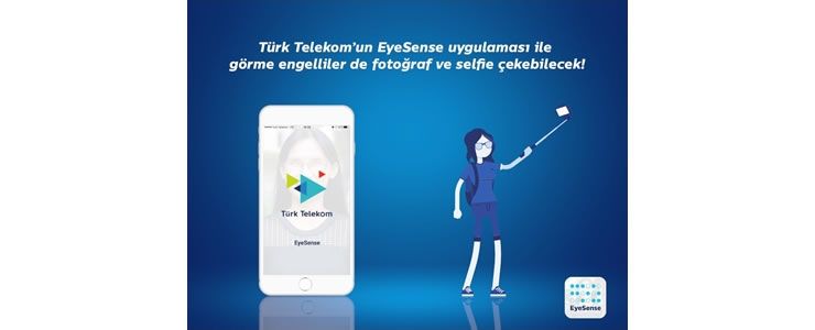 Görme engelliler EyeSense ile selfie çekebilecek