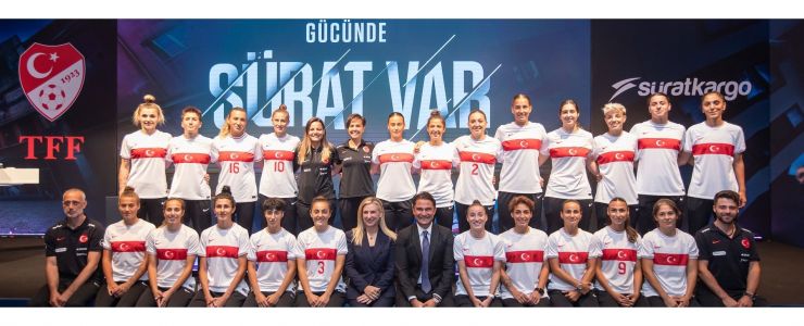 Kadın Futbol Milli Takımlar Sponsoru Sürat Kargo oldu