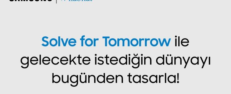‘‘Solve for Tomorrow’’ yarışmasında yeni dönem