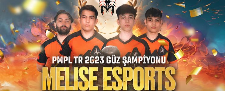 PMPL Türkiye Güz Sezonu şampiyonu Melise Esports 