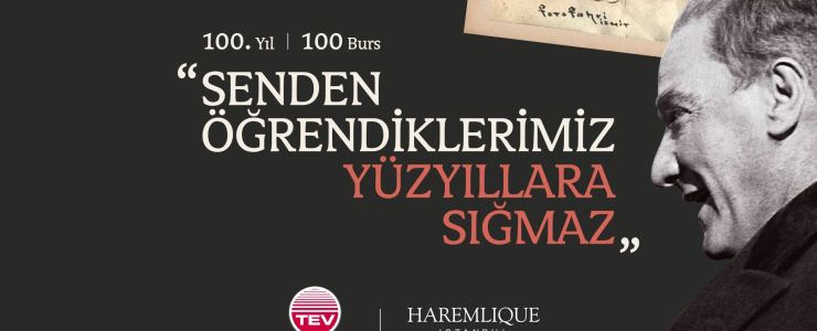 Haremlique Istanbul'dan 100. Yıl Burs Fonu 
