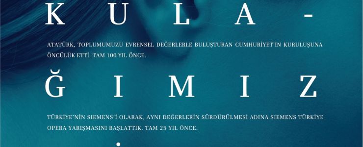 Siemens Türkiye Opera Yarışması Başlıyor