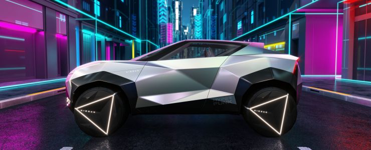 Nissan'dan sanatçılar için Hyper Punk konsepti
