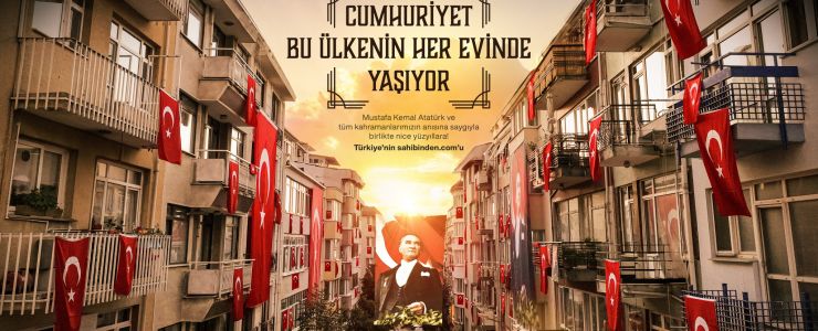 sahibinden.com “Cumhuriyet” her evde yaşıyor!