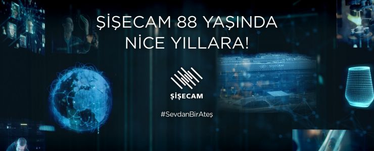 Şişecam 88 yılına özel reklam