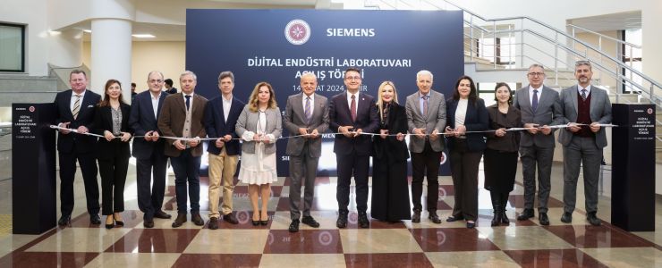 Siemens ve İYTE'nin dijital laboratuvarı açıldı