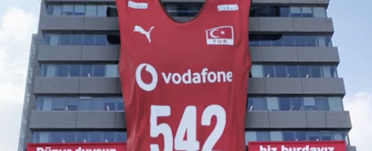Vodafone'dan Voleybol Milletler Ligine özel CGI reklamı