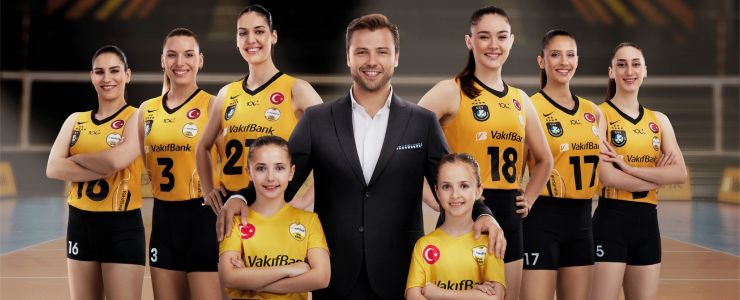 Voleybolun tarihi Vakıfbank reklamında