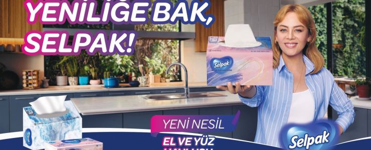 Selpak’tan Demet Evgar’lı Reklam Filmi