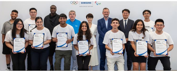 Samsung Electronics ve IOC'nin Dijital Olimpiyat projesi