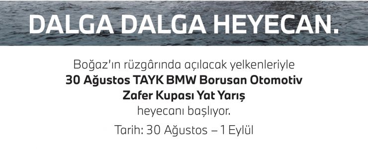 TAYK BMW Yat Yarışı tutkunları buluşturacak
