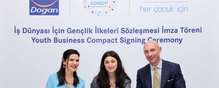 Doğan Holding UNICEF İş Dünyası için Gençlik İlkeleri Sözleşmesi’nin ilk imzacısı