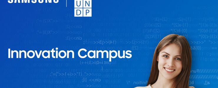 Samsung ve UNDP ile kadınlar Innovation Campus'te