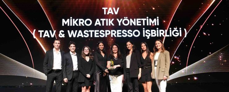 TAV'a Atık Yönetimi ödülü