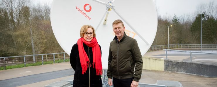 VODAFONE’DAN UZAY VİDEO GÖRÜŞMESİ