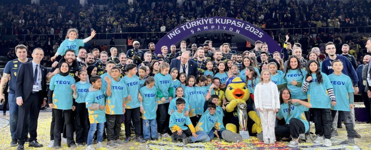 ING Türkiye Kupası TEGV’li çocukları misafir etti
