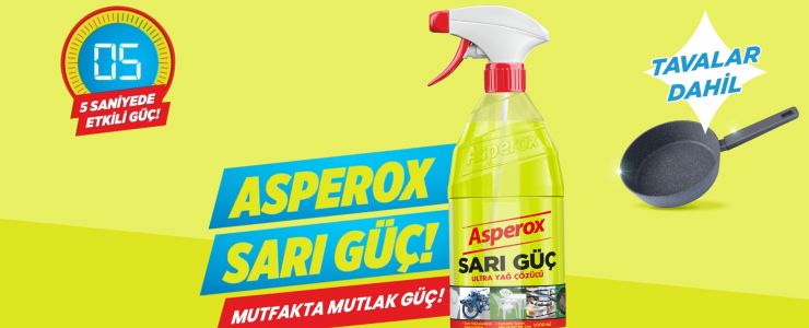 Asperox Sarı Güç, “Mutfakta Mutlak Güç”