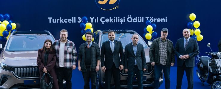 Turkcell’in 30. yıl çekilişi yapıldı