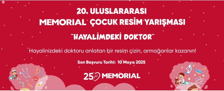 20. Memorial Uluslararası Çocuk Resim Yarışması
