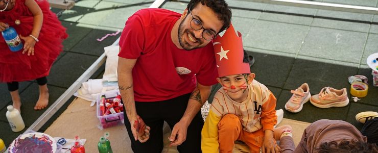 VODAFONE GÖNÜLLÜLERİ, 23 NİSAN İÇİN GAZİANTEPLİ ÇOCUKLARLA