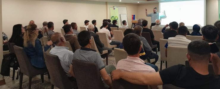 "Kuraklık Ustaları" projesi genç çiftçilerle buluştu