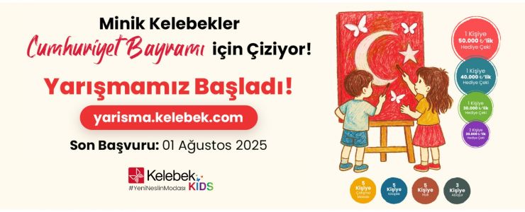 "Minik Kelebekler Cumhuriyet Bayramı için Çiziyor!"