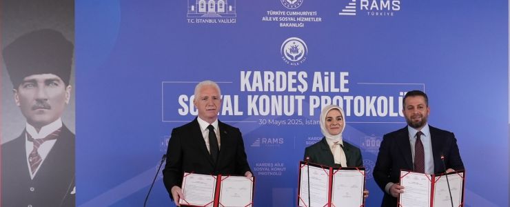“Kardeş Aile Sosyal Konut Protokolü” İmzalandı