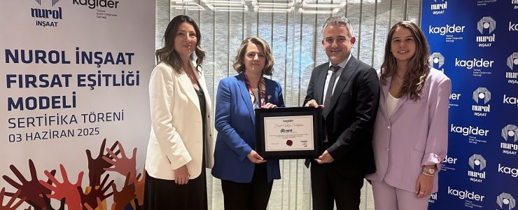 Nurol İnşaat'a, KAGİDER’in FEM Sertifikası