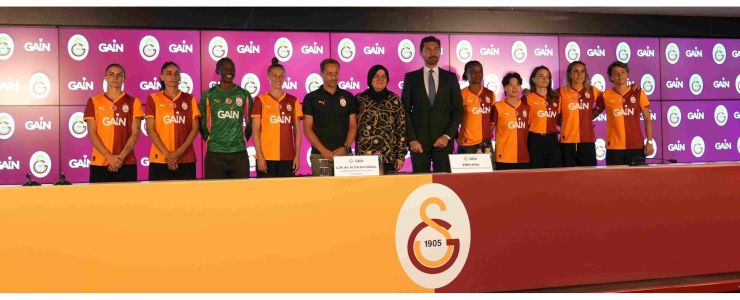GAİN Medya’dan Galatasaray kadın futbol takımına destek!