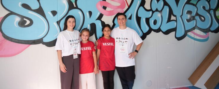 Vestel ve SosyalBen Vakfı, çocukları milli sporcularla buluşturdu