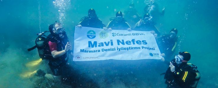 Garanti BBVA ve TURMEPA’dan Müsilajla Mücadele