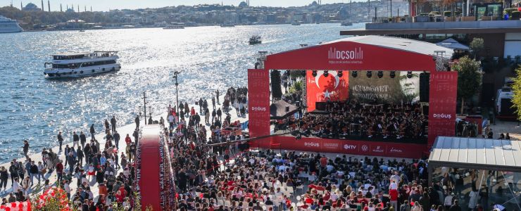 DOĞUŞ ÇOCUK SENFONİ ORKESTRASI, CUMHURİYİTE İÇİN SAHNEDE