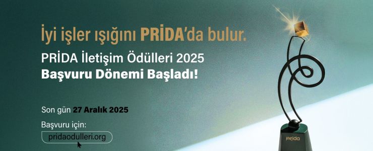 PRİDA İletişim Ödülleri’ne Başvurular Başladı