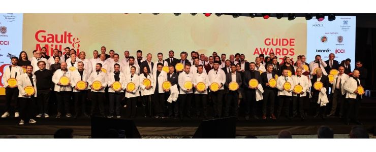 GAULT&MILLAU TÜRKİYE 2026 GASTRONOMİ REHBERİ ÖDÜLLERİ SAHİPLERİNDE