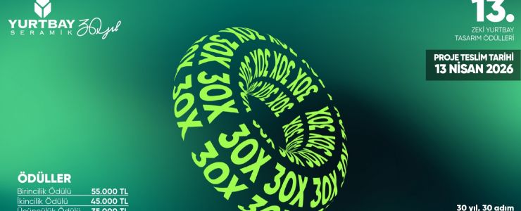 13. Zeki Yurtbay Tasarım Ödülleri Başlıyor