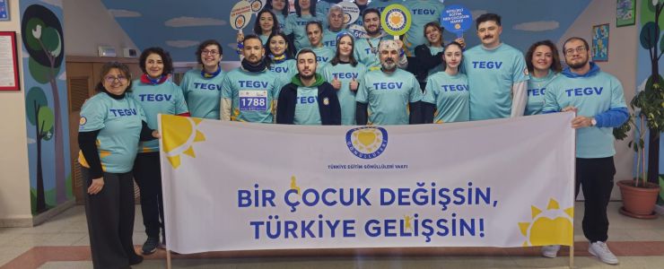 90. Büyük Atatürk Koşusu ile 348 çocuğa eğitim desteği