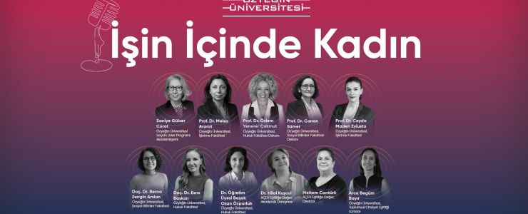 Özyeğin Üniversitesi &ldquo;İşin İçinde Kadın&rdquo; Podcast Serisini Başlatıyor