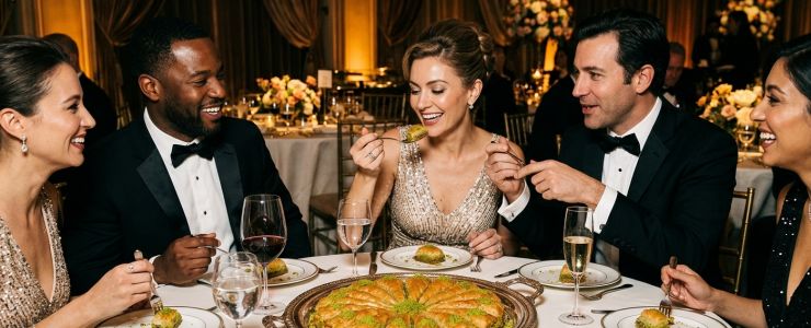 OSCAR SOFRASINDA GAZİANTEP BAKLAVASI