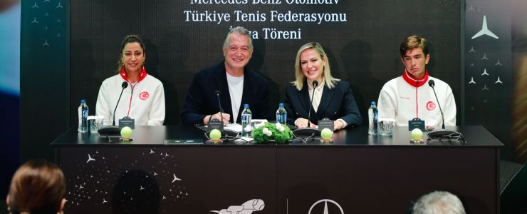 Mercedes-Benz Otomotiv, Türkiye Tenis Federasyonu’nun Ana Sponsoru